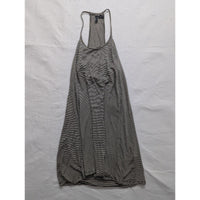 Cynthia Rowley XS Black & White Striped Sleeveless Halter Dress