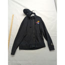 Nike Air Jordan Black Full-Zip Hoodie With Pockets & Graphics Mens Size XL