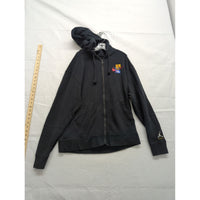 Nike Air Jordan Black Full-Zip Hoodie With Pockets & Graphics Mens Size XL