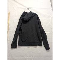Nike Air Jordan Black Full-Zip Hoodie With Pockets & Graphics Mens Size XL