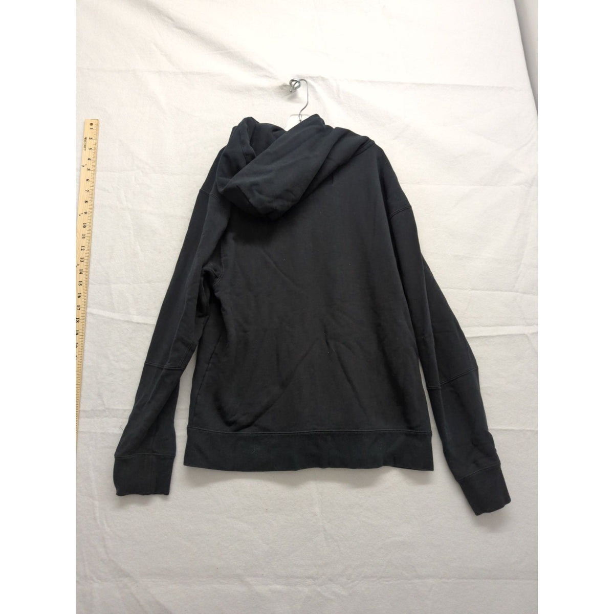 Nike Air Jordan Black Full-Zip Hoodie With Pockets & Graphics Mens Size XL