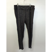 The North Face Womens Black Dot-Patterned Leggings Stretchy & Comfortable Full-Length Activewear Pants For Workouts Or Casual Wear