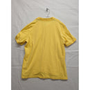 Lands End Mens Yellow Polo Shirt Traditional Fit Size Large