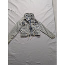 Cracpot Denim 1984 Womens Light Wash Cropped Denim Jacket