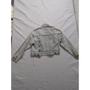 Cracpot Denim 1984 Womens Light Wash Cropped Denim Jacket