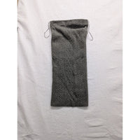 Lauren Ralph Lauren Gray Cable Knit Wool Blend Neck Warmer Scarf XS