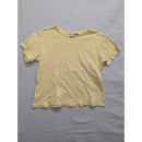 Cascade Blues Yellow Short-Sleeve T-Shirt M 100% Cotton Casual Top