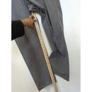 Grey Straight-Leg Mens Dress Pants With Belt Loops & Back Pockets Approx. 32" Waist 30" Inseam