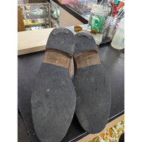 Mens Brown Leather Chelsea Boots With Vibram Sole Size 46