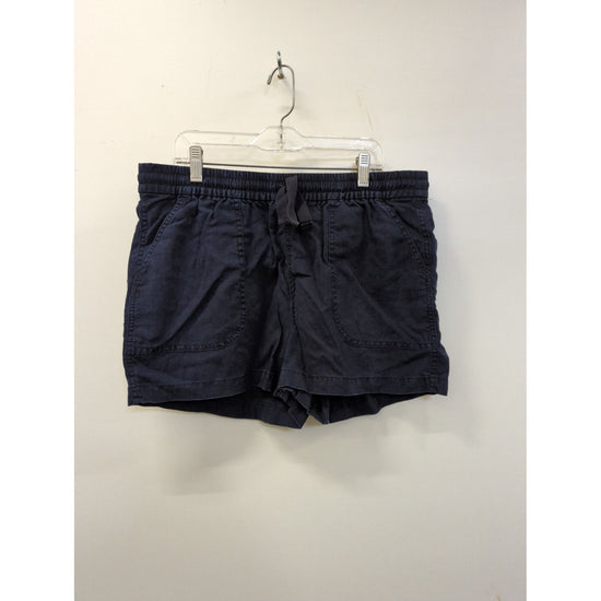Point Sur Womens Navy Drawstring Casual Shorts Size S