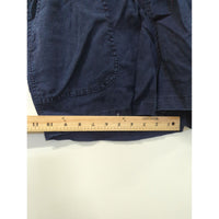 Point Sur Womens Navy Drawstring Casual Shorts Size S