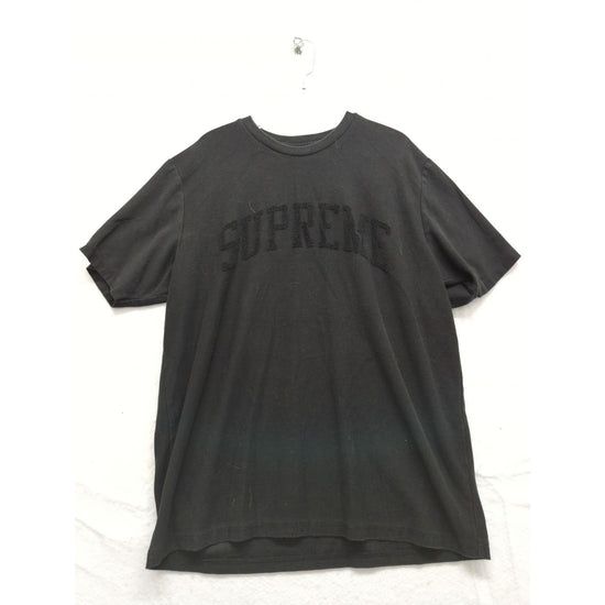 Supreme XL Short Sleeve Textured Logo Not Authenticated