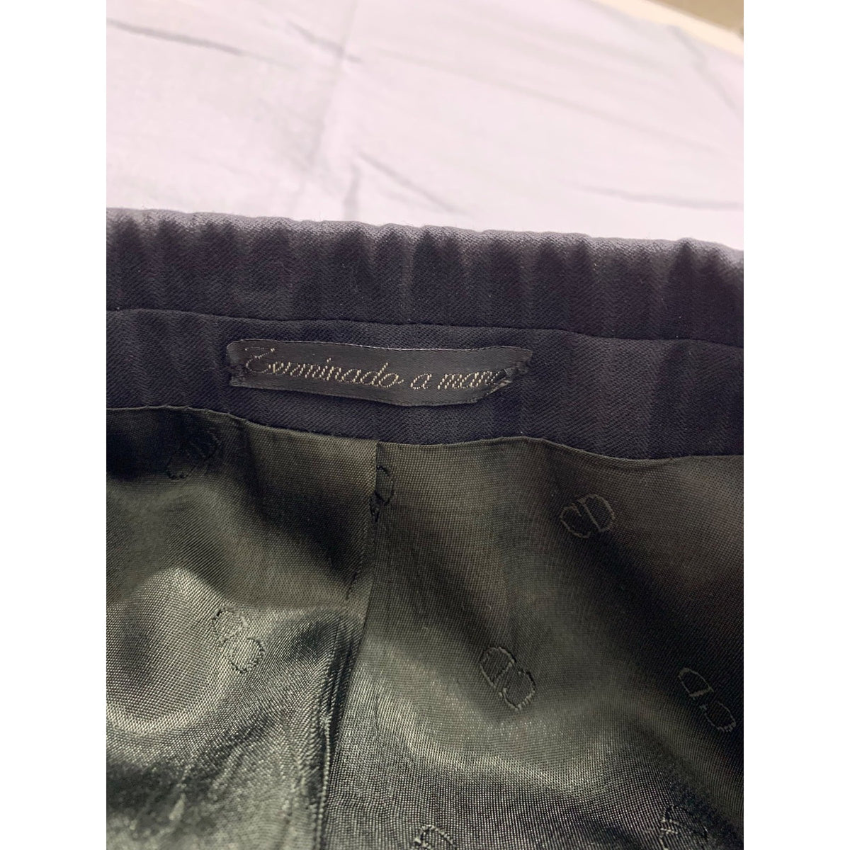 Vitale Barberis Canonico Mens Black Pinstripe Blazer Jacket Super 110s Wool Made