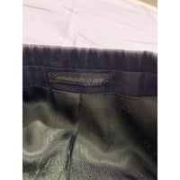 Vitale Barberis Canonico Mens Black Pinstripe Blazer Jacket Super 110s Wool Made