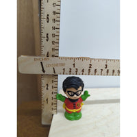 Robin Action Figure Toy DC Comics Superhero 2.5" Yellow Cape & Red Outfit