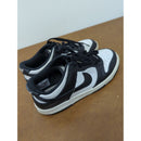 Nike Dunk Low Black & White Sneakers US 7Y Pre-Owned