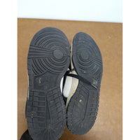 Nike Dunk Low Black & White Sneakers US 7Y Pre-Owned