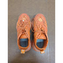 Calvin Klein Strike 205 Orange Sneakers US 6.5 EU 38.5 Leather & Fabric Mesh Upper