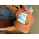 Calvin Klein Strike 205 Orange Sneakers US 6.5 EU 38.5 Leather & Fabric Mesh Upper