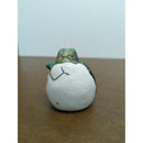 Baby Turtle Figurine Emerging From Egg - Hand-Painted Ceramic Miniature - Collectible Decor Piece