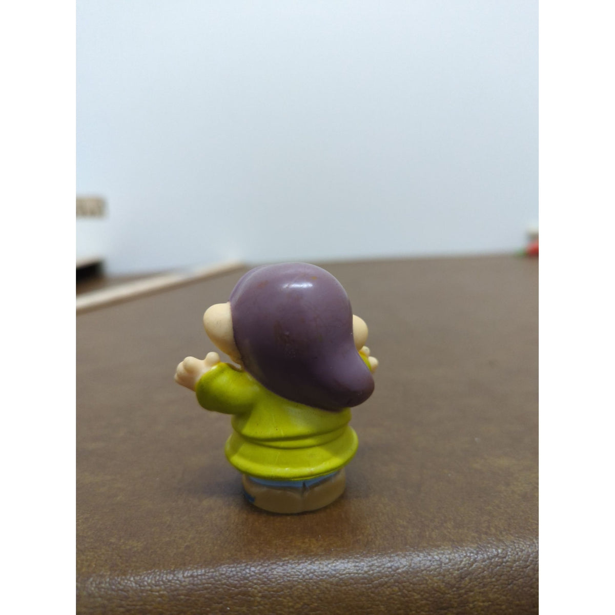 Disney Seven Dwarfs Dopey Collectible Figure 2.5" Plastic Vintage Toy