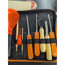 Halloween Haunters Pumpkin Carving Kit 13 Piece Tool Set Orange Black