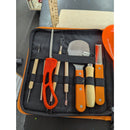 Halloween Haunters Pumpkin Carving Kit 13 Piece Tool Set Orange Black