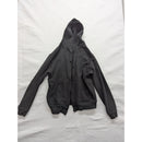 Black Zippered Hoodie With Pockets Size L Pre-Owned