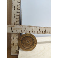 George W. Bush Inauguration January 20 2005 Commemorative Medal Presidential Seal 2 Inches Diameter