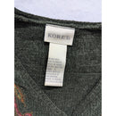 Vintage Koret Womens Embroidered Acrylic Vest