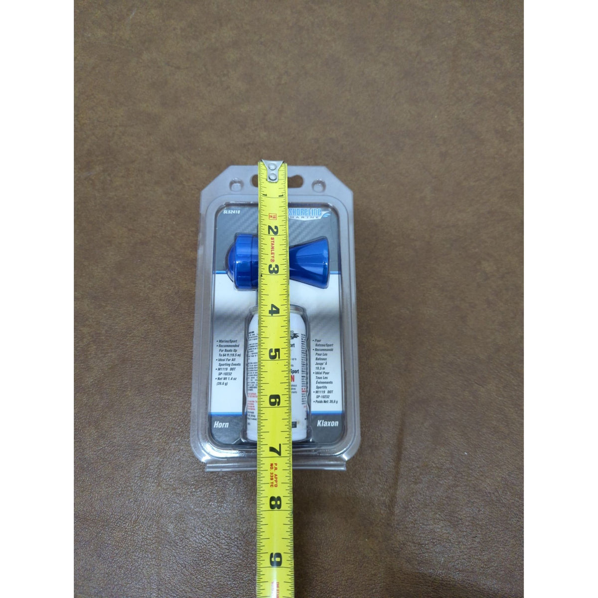 Shoreline Marine Air Horn 3.5 Oz For Boats & Sporting Events