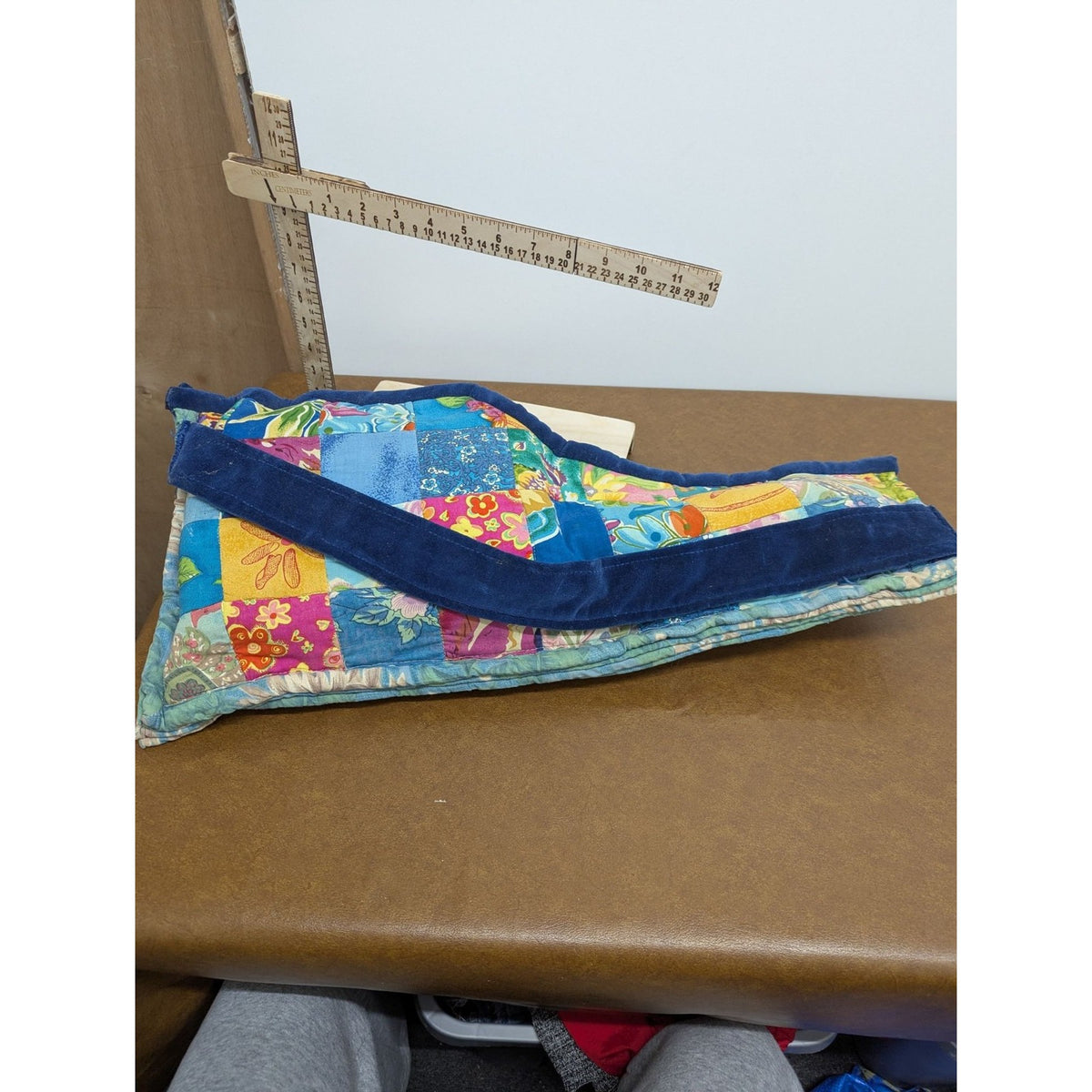 Handmade Patchwork Ukulele Case With Wooden Ukulele Floral Design