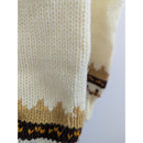 Daddys Money Womens Size L Acrylic Knit Sweater With Turtleneck & Nordic Pattern