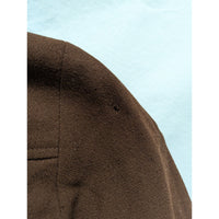 Jessica Ash Womens Brown Cropped Jacket Size 14