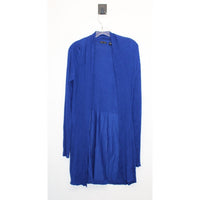 Ava, Royal Blue Ribbed Sweater, Large