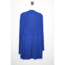 Ava, Royal Blue Ribbed Sweater, Large