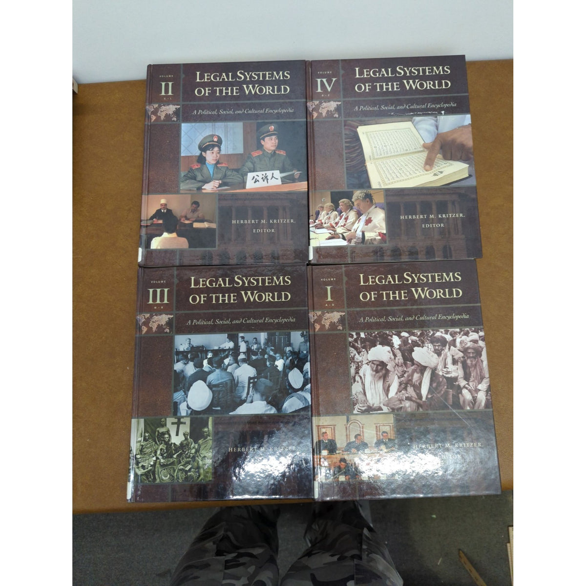 Legal Systems Of The World: A Political Social And Cultural Encyclopedia Volumes I-IV Hardcover Set