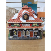 Trim A Home Holiday Memories Light-Up Station Decor
