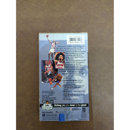 Grant Hill NBA Sensation VHS 1996 NBA Superstars Series Basketball Highlights