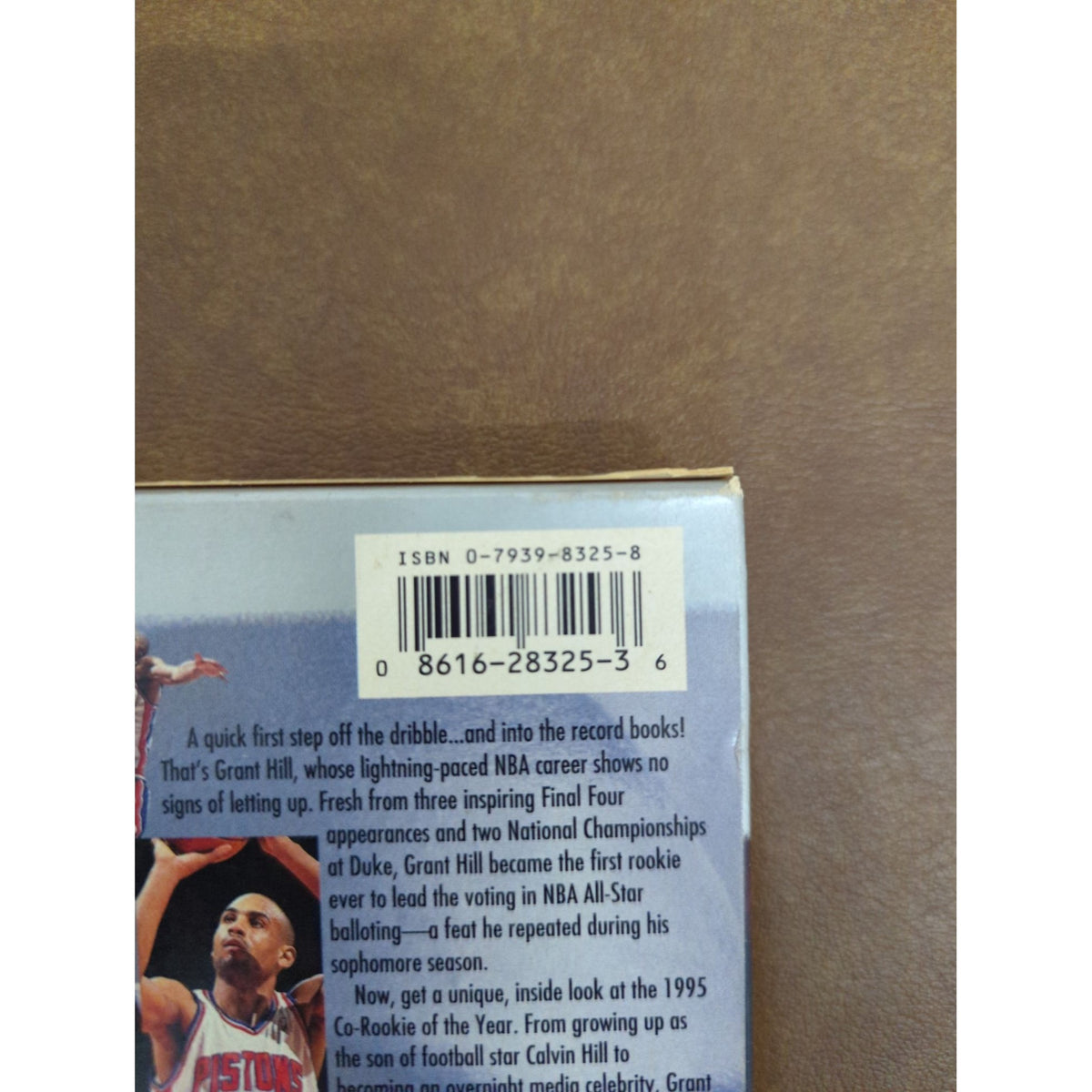 Grant Hill NBA Sensation VHS 1996 NBA Superstars Series Basketball Highlights