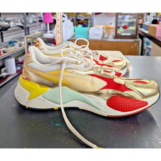 Puma Gummy Candy Rs X Sneakers Multicolor Gold Red Yellow Low Top Trainers