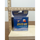 Fujifilm DVD+R 4.7GB 120 Min Recordable Discs 3 Pack Digital Media