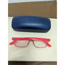 Lacoste Pink Clear Lens Eyeglasses With Navy Case