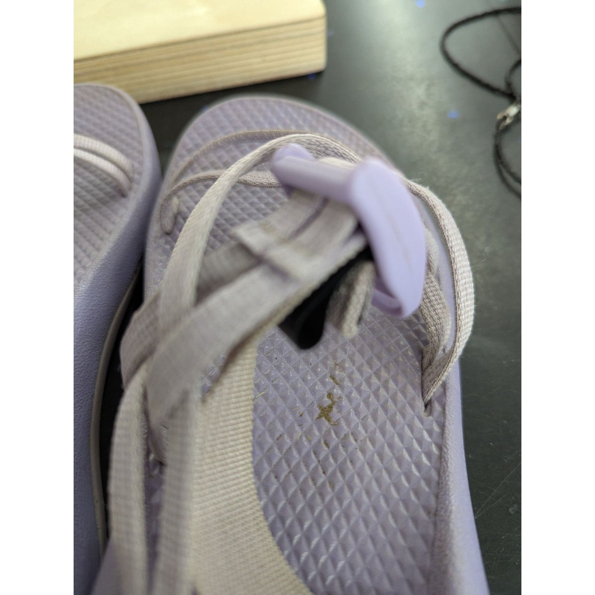 Chaco Womens Z/Cloud Sandals Purple Adjustable Straps Size 6