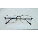 Kenmark Half-Frame Reading Glasses Metal Wire Rim Eyewear