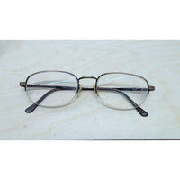 Kenmark Half-Frame Reading Glasses Metal Wire Rim Eyewear