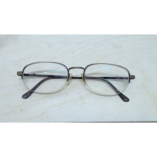 Kenmark Half-Frame Reading Glasses Metal Wire Rim Eyewear