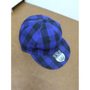 Purple & Black Plaid XL Snapback Hat By KB Ethos Premium Headwear