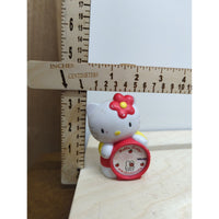 Hello Kitty 30th Anniversary Wind-Up Toy Figurine White & Red 2.5 Inches Vintage