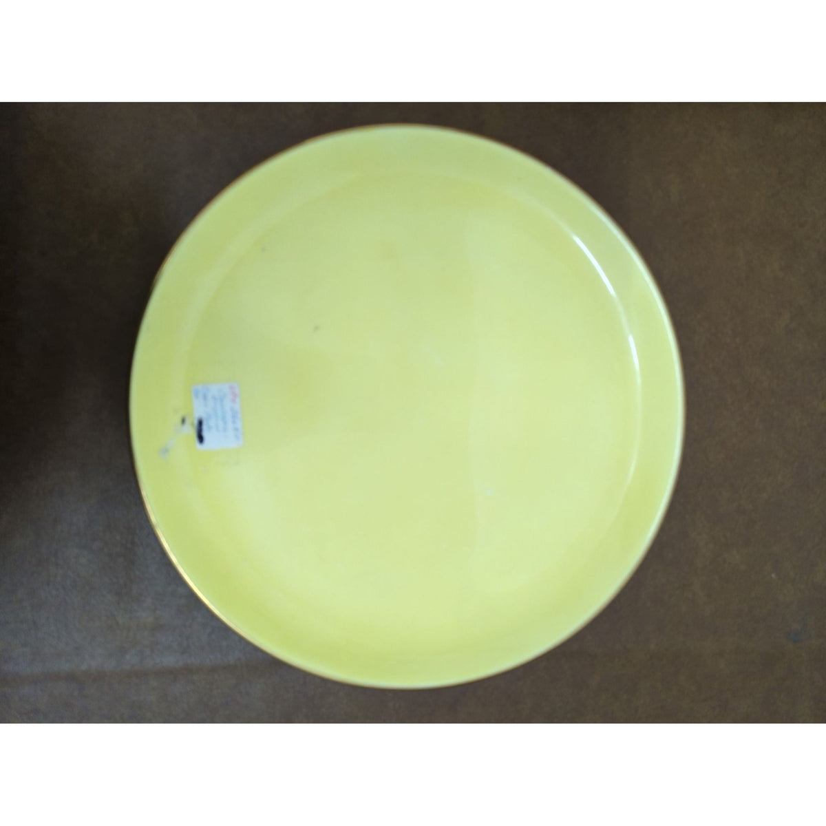 Royal Winton Grimwades Yellow 10" Bone China Dinner Plate Vintage England
